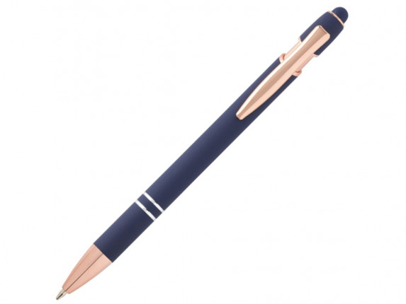 Nanna шариковая ручка с отделкой из розового золота - Синий (синие чернила)