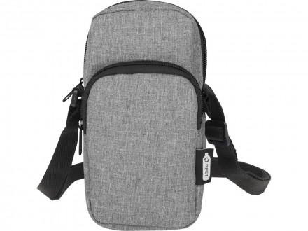 Сумка для телефона Ross из переработанного материала, серый яркий