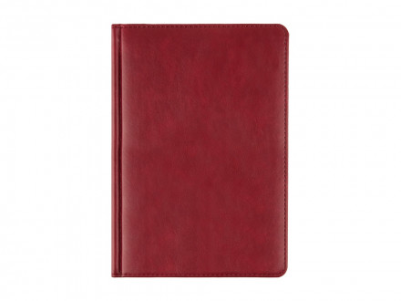 Ежедневник недатированный с индексами А5 Prime, бордовый