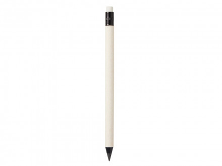 Вечный карандаш из тетра-паков с ластиком Milkpen, молочный