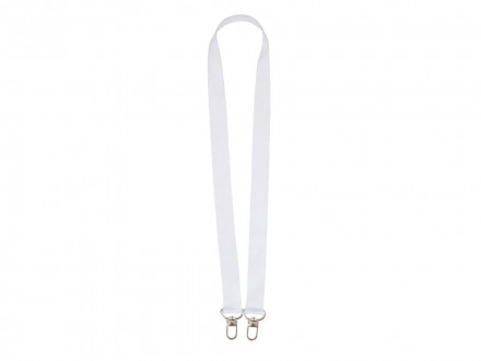 Ланъярд 2,5 см под сублимацию с 2-мя трендовыми карабинами