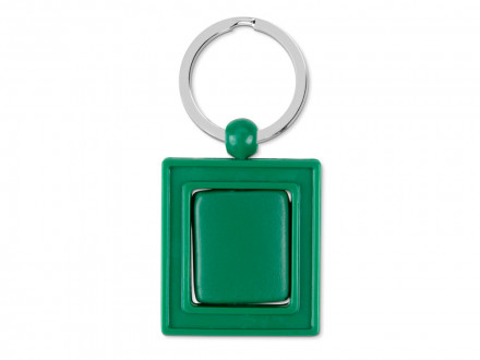 Брелок с вращающимся элементом, зеленый