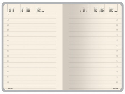 Ежедневник недатированный А5 Megapolis Color Flex New, красный