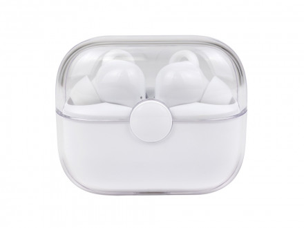 Наушники беспроводные TWS Clarity с шумоподавлением ENC, белый