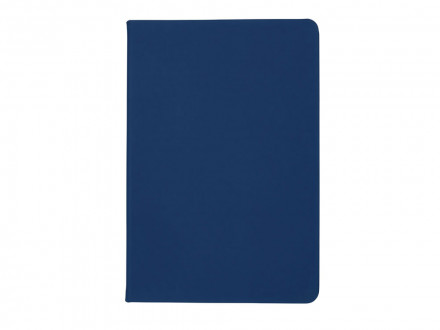 Бизнес-блокнот C2 софт-тач, твердая обложка, 128 листов, темно-синий