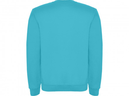 Свитшот с начесом Clasica унисекс, бирюзовый