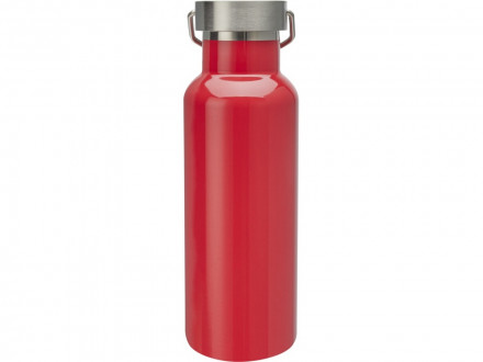 Бутылка для воды Thor из нержавеющей стали, сертифицированной по стандарту RCS, красный