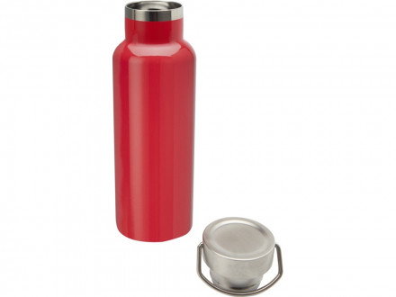 Бутылка для воды Thor из нержавеющей стали, сертифицированной по стандарту RCS, красный
