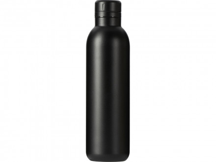 Термобутылка Narrow с вакуумной изоляцией, 500 мл, черный