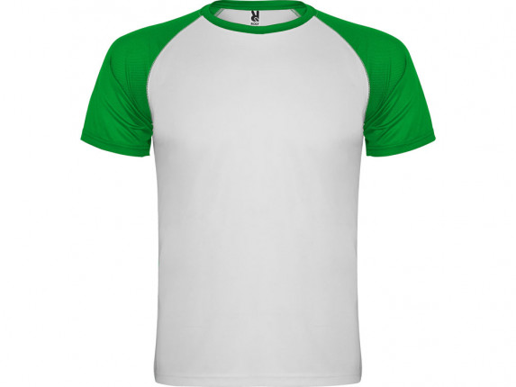 Спортивная футболка Indianapolis детская, белый/папоротниковый