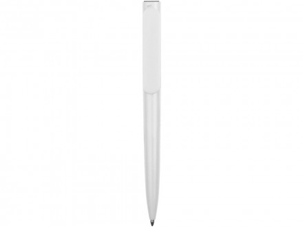 Ручка пластиковая шариковая Umbo, белый/черный