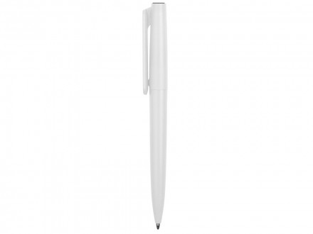 Ручка пластиковая шариковая Umbo, белый/черный