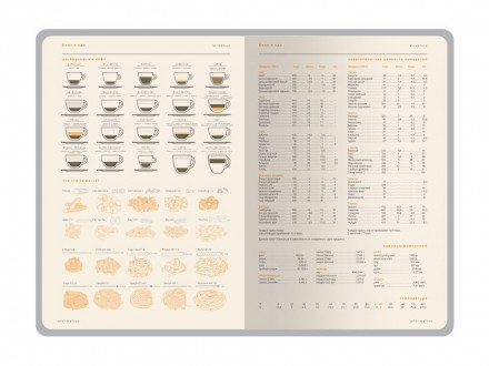 Ежедневник недатированный А5 Boston, черный (оранжевый обрез)