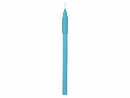 Ручка картонная с колпачком Recycled, голубой