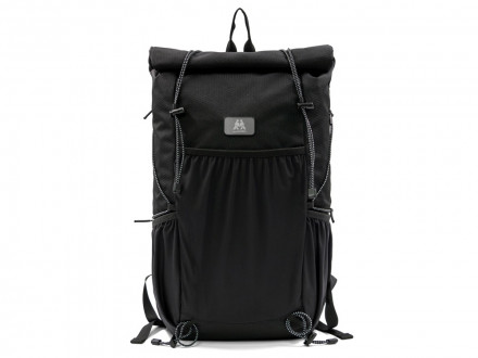 Легкий складывающийся рюкзак-мессенджер Venturer Eco, черный