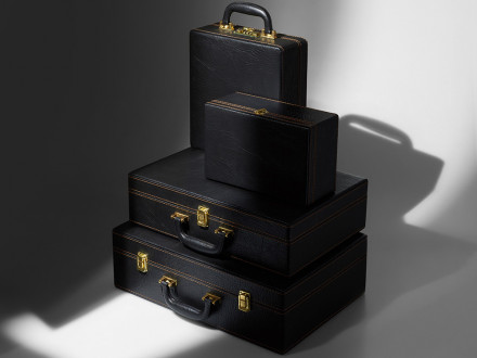 Дипломат подарочный, темно-коричневый