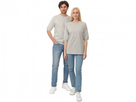 Футболка c рукавом реглан Warsaw, жемчужный