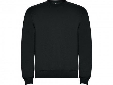 Свитшот с начесом Clasica унисекс, графитовый