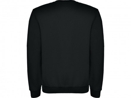 Свитшот с начесом Clasica унисекс, графитовый