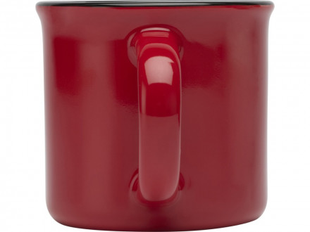 Bari керамическая кружка объемом 240 мл, красный