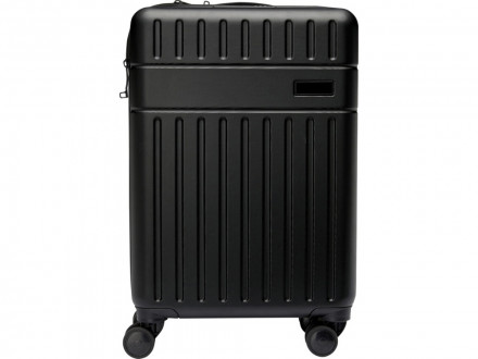 Чемодан на колесах Rover из материалов, переработанных согласно стандарту GRS, 40 л - Черный