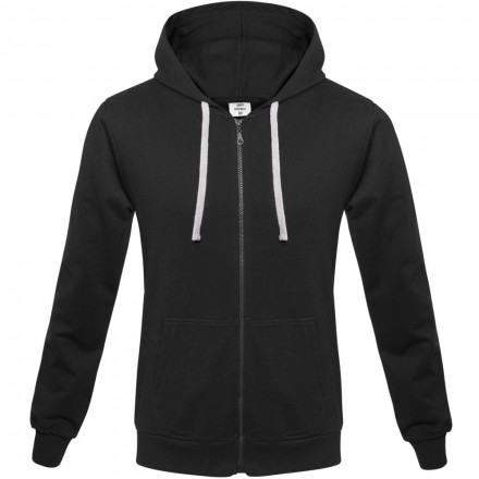 Толстовка на молнии с капюшоном «Цирк», черная