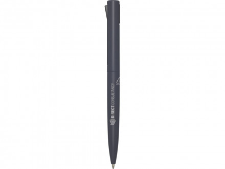 Juana шариковая ручка из переработанного алюминия - Сумеречный серый, черные чернила