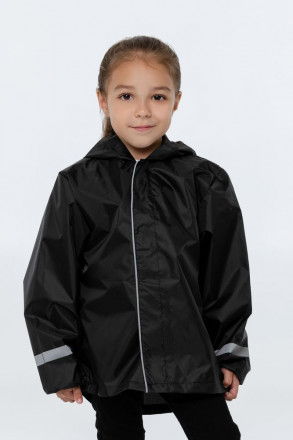 Дождевик детский Sunshower Kids, черный