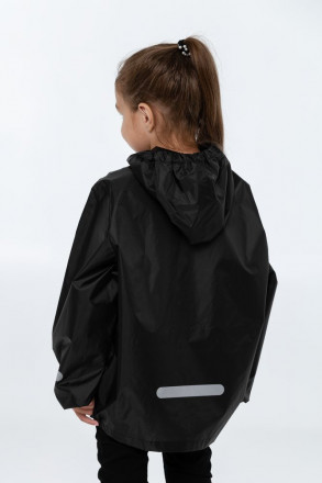 Дождевик детский Sunshower Kids, черный