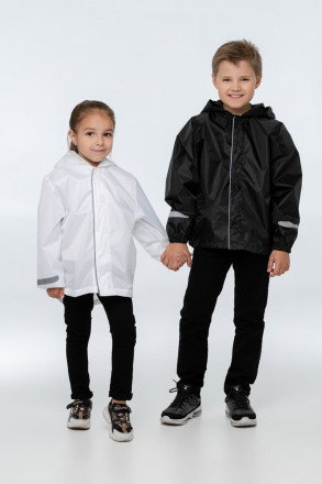Дождевик детский Sunshower Kids, черный