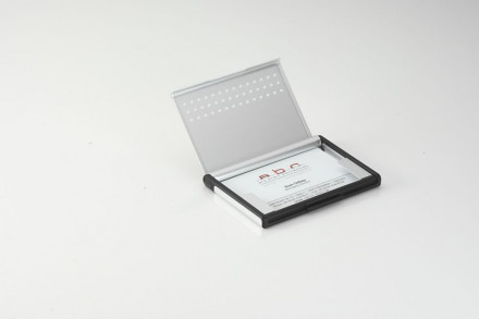 Визитница Mr. Slowhand, серебристая