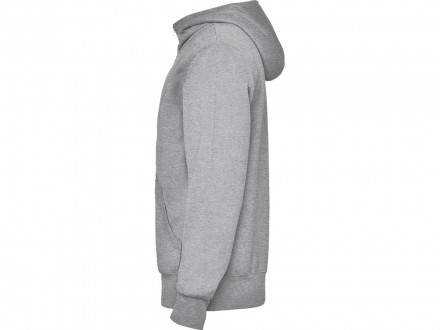 Толстовка на молнии Montblanc унисекс, серый меланж