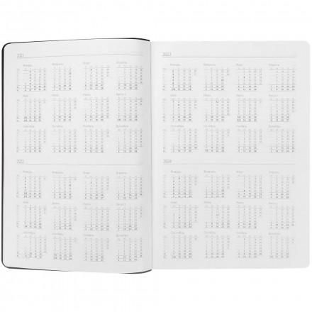 Ежедневник Flex New Brand, недатированный, бордовый