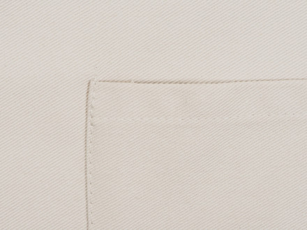 Хлопковый фартук Delight с карманом и регулируемыми завязками, бежевый