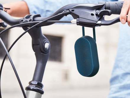 Колонка беспроводная с подставкой Mino T, темно-синий