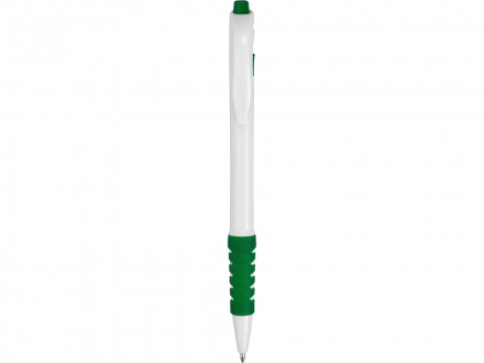 Ручка шариковая Фиджи, белый/зеленый