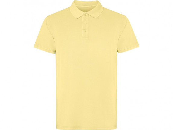 Рубашка поло Cobain унисекс, солнечно-желтый выстиранный WASHED