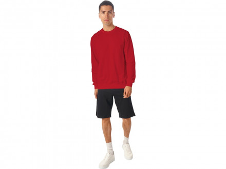 Свитшот Warsaw 220гр, унисекс, красный