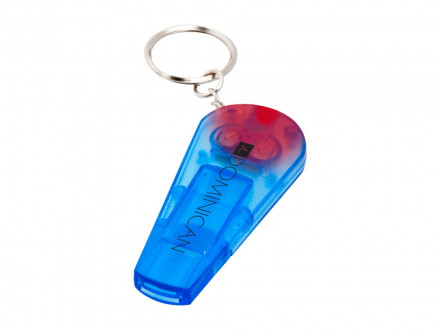 Брелок Spica, синий прозрачный