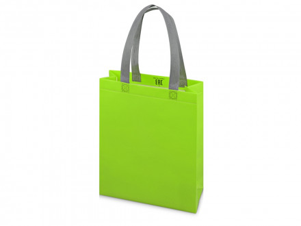 Сумка для шопинга Utility ламинированная, зеленое яблоко матовый