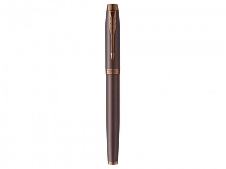 Перьевая ручка Parker IM Monochrome Brown, перо:F, цвет чернил: Black, в подарочной упаковке.