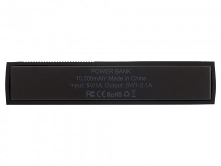 Портативное зарядное устройство Edge Black, 10000 mAh