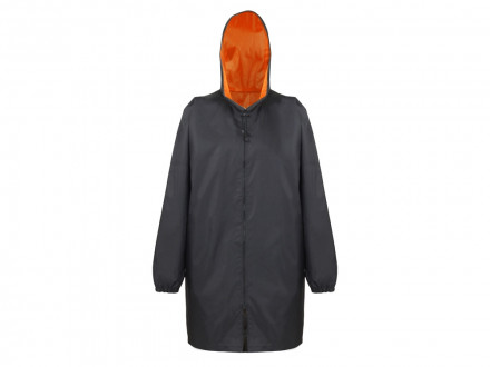 Дождевик Bi-color унисекс, оранжевый/черный