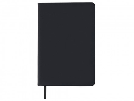 Бизнес-блокнот С3 софт-тач с магнитом, твердая обложка, 96 листов, черный