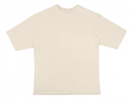 Футболка Berlin к/р оверсайз, 100% хлопок, 180гр, бежевый