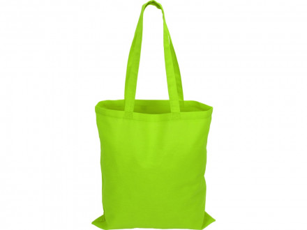 Сумка для шопинга Carryme 140 хлопковая, 140 г/м2, зеленое яблоко