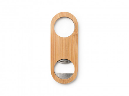 Открывалка COLINS из бамбука, натуральный