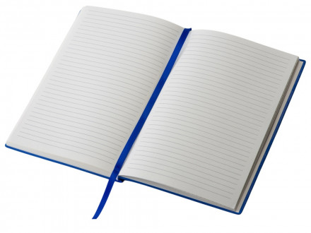 Набор блокнот в гибкой обложке А5 и металлическая шариковая ручка Nabokov, синий