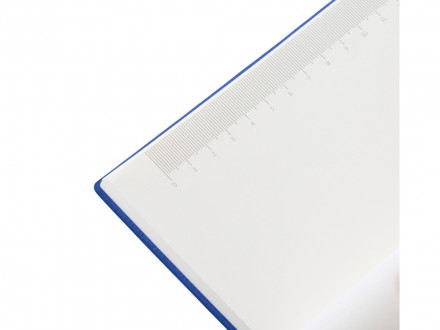 Набор блокнот в гибкой обложке А5 и металлическая шариковая ручка Nabokov, синий