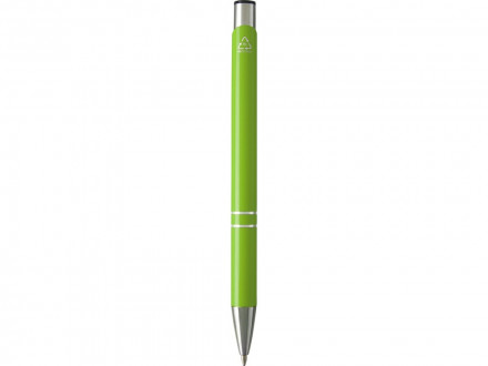 Шариковая ручка Moneta из переработанного алюминия - Лайм